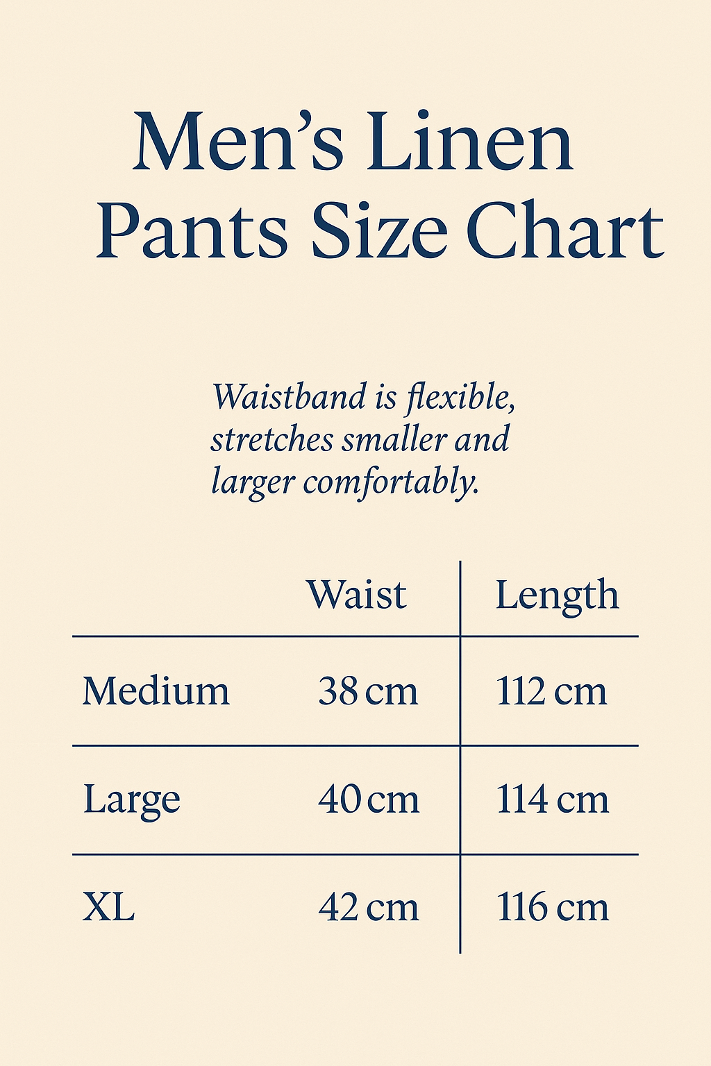 Men’s Linen Pants