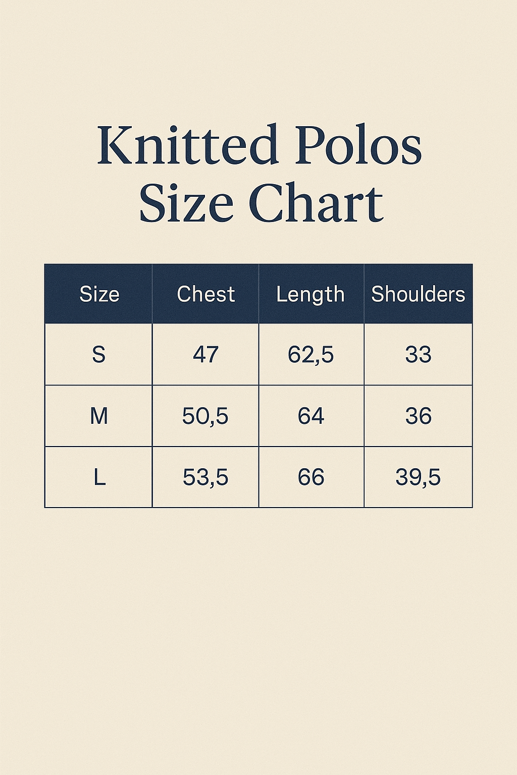 Knitted Polo
